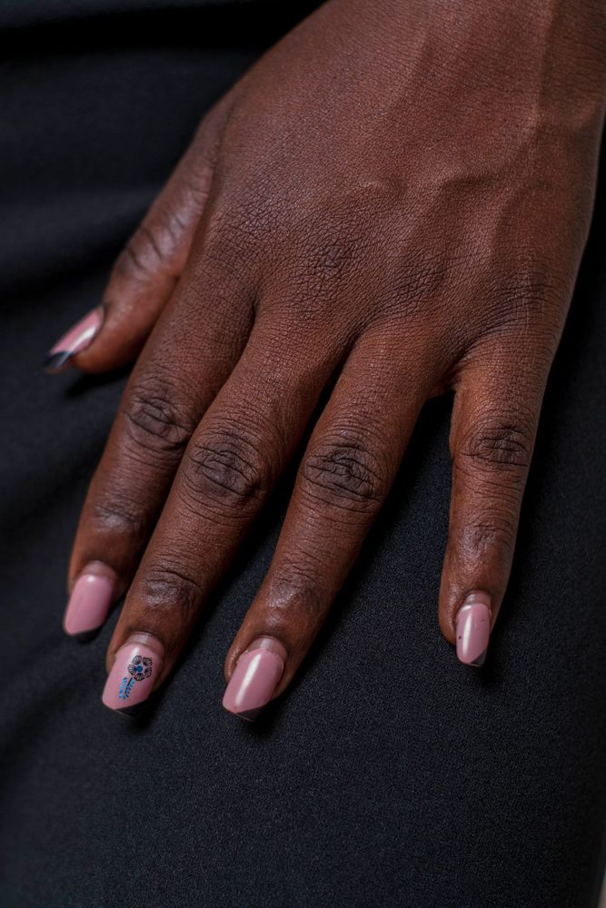Soft Pink Almond nail inspo